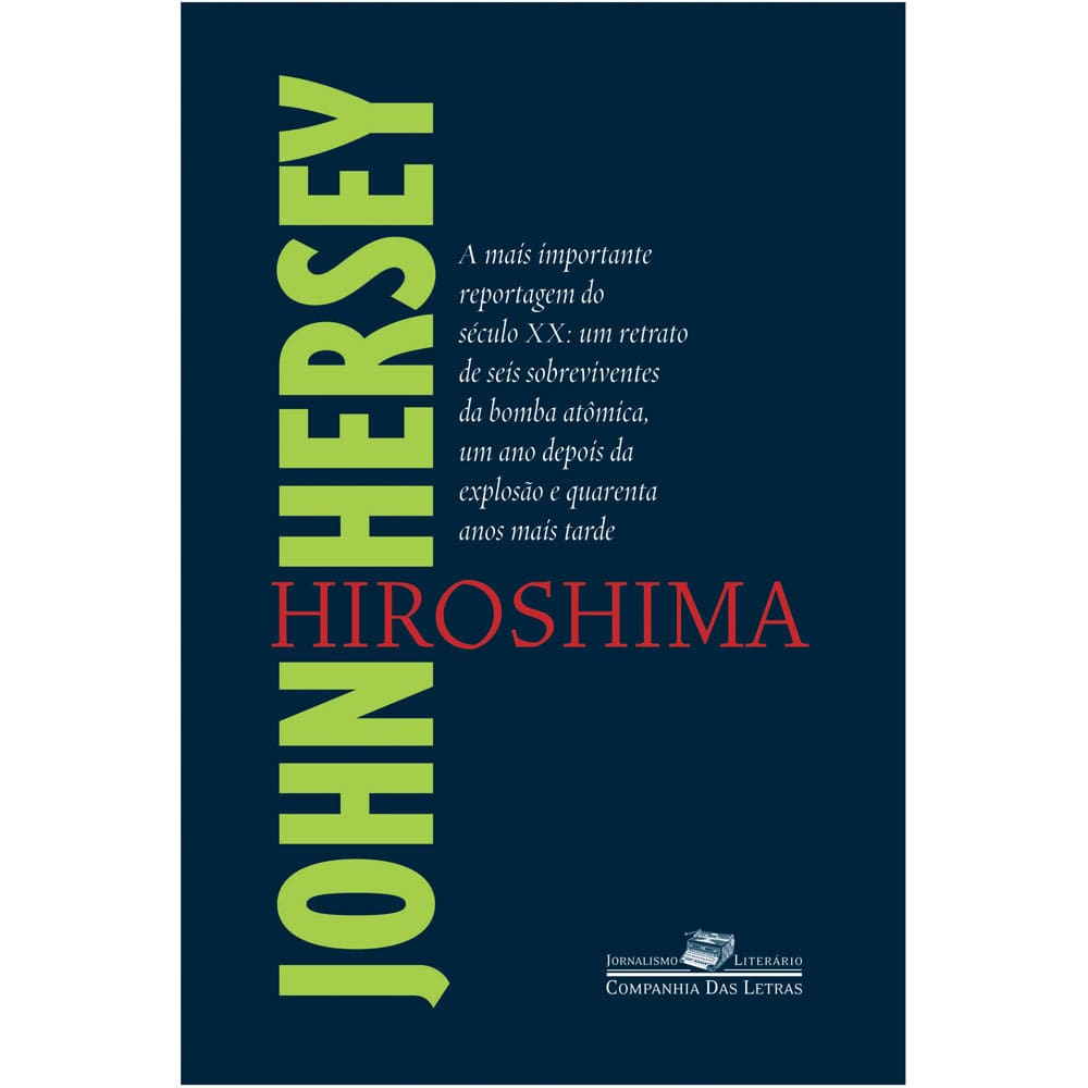 Livro - Jornalismo Literário - Hiroshima