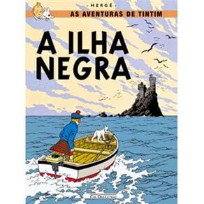 Livro - As Aventuras de Tintim - Ilha Negra