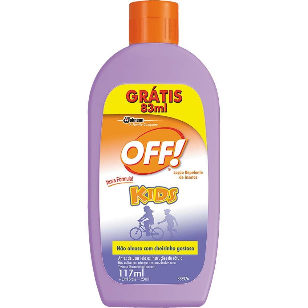 Repelente Loção Off Kids Pró 117ml