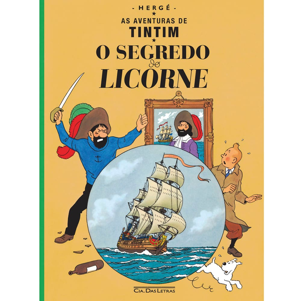Livro - As Aventuras de Tintim - O Segredo do Licorne