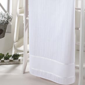 Toalha Banho Velour Bella Branca para Bordar Dohler