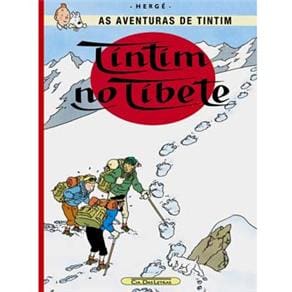 Livro - Tintim no Tibete