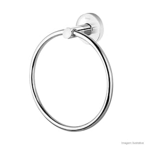 Porta Toalha Argola para Banheiro Docol Hope Cromado
