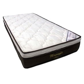 Colchão Solteiro Ortobom Magnyfic com Ortopillow e Molas Ensacadas 24 x 88 x 188 cm - Marrom/Bege