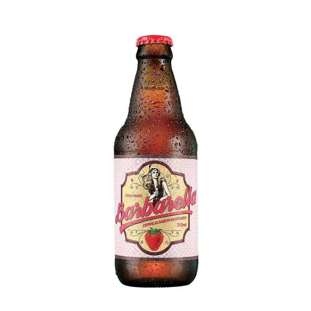 Cerveja Fruitbier Morango Barbarella - 310ml