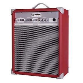 Caixa de Som Amplificada Multiuso UP!10 FM/USB/BLUETOOTH - Vermelha
