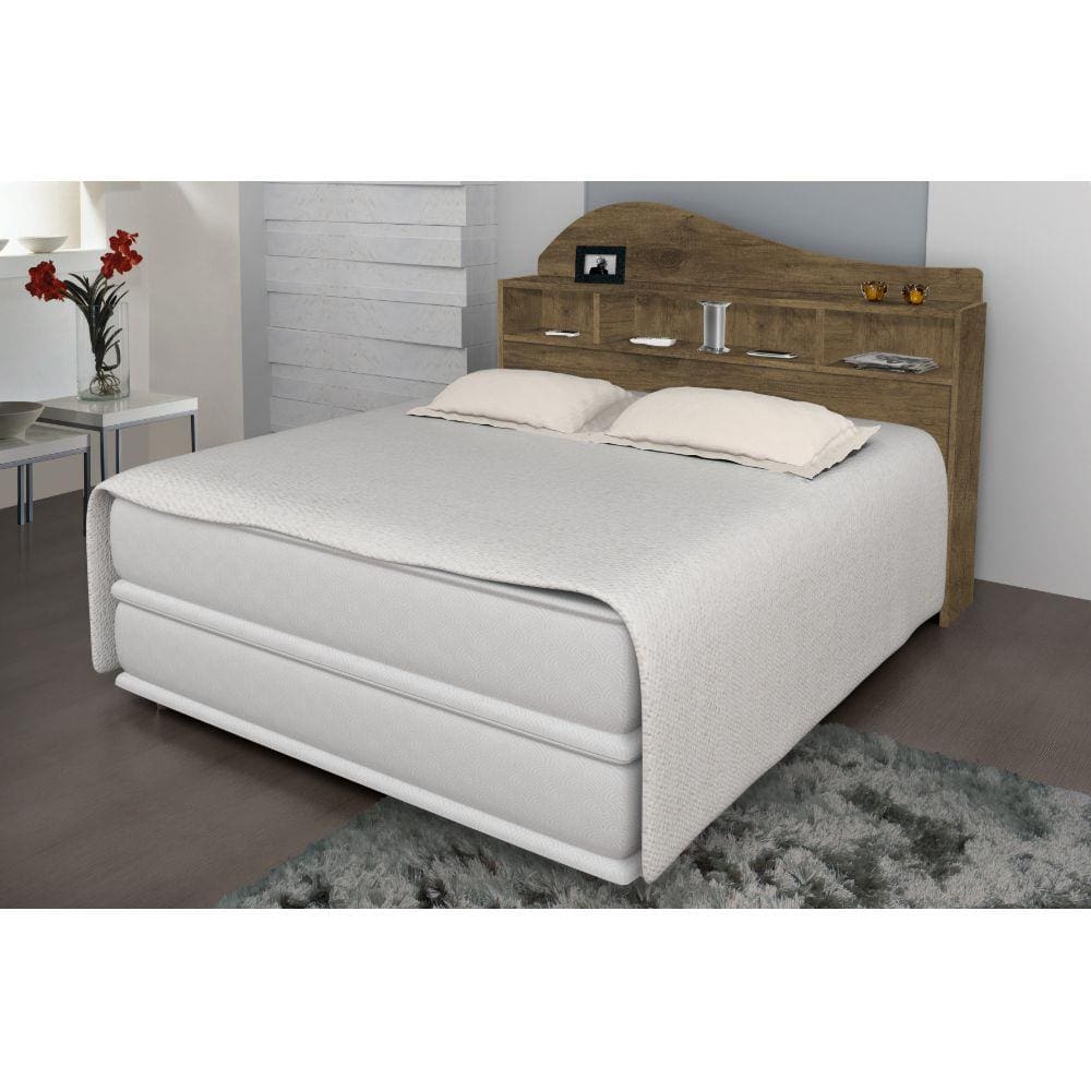 Cabeceira Box Casal Portugal 1.40 Jequitiba/Avela - J&A Moveis