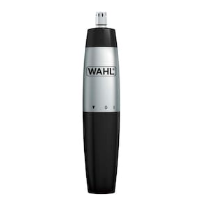 Aparador de Pelos Nasal Wahl Clipper Trimmer Prata à Pilha 5642-100 - Preto