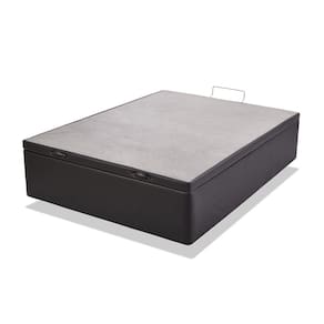 Box Baú Casal 138x188cm Courvin Preto