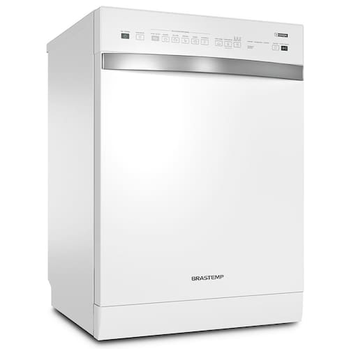 imagem-Lava-Louças Brastemp BLF14AB 14 Serviços com Ciclo Pesado e Delicado - Branca - 127V