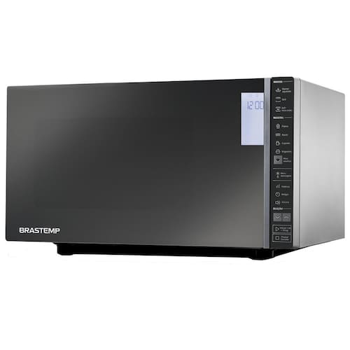 imagem-Forno de Micro-ondas Brastemp BMG45AR com Grill Espelhado e Painel Integrado Inox Espelhado - 32 Litros - 127V