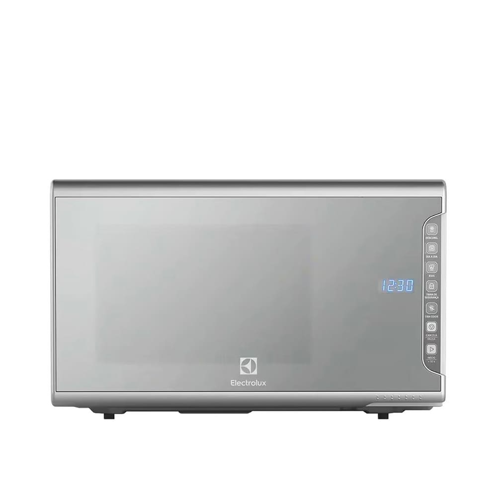 Forno de Micro-ondas Electrolux MI41S Inox Espelhado com Painel Integrado e Função Tira Odor - 31 litros