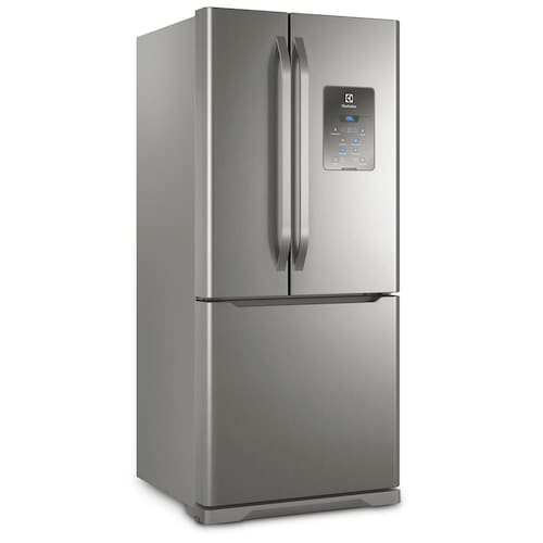 imagem-Geladeira Electrolux Multidoor DM84X Frost Free com Ice Twister 579L - Inox - 127V