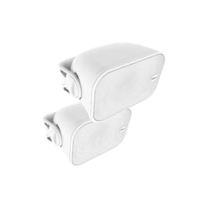 Caixa Passiva 40W c/ Suporte All Weather AW4-W Branca ( Par ) - BSA