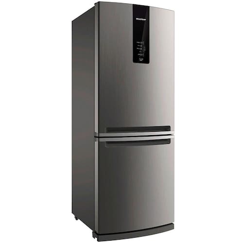 imagem-Geladeira Brastemp BRE57AK Frost Free com Turbo Ice Inverse - 443L - 220V