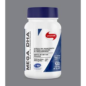 Mega DHA 1500mg 60 Cápsulas - Vitafor