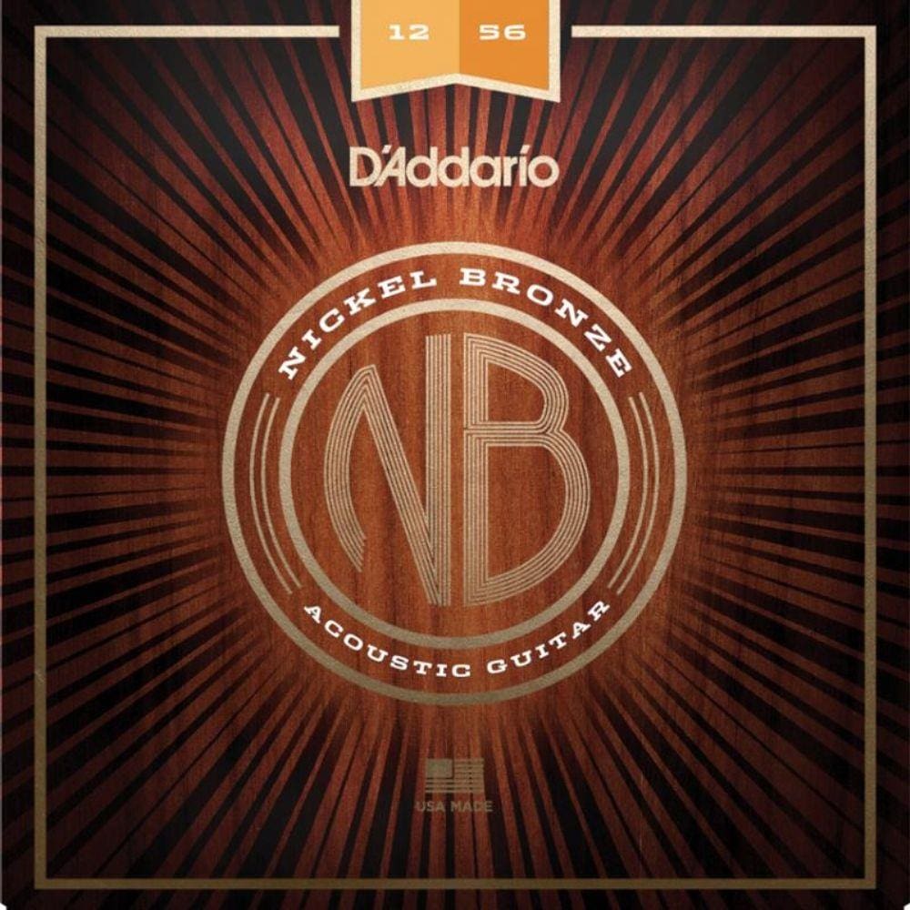 Encordoamento para Violão Aço D`Addario NB1256 012 Nickel Bronze