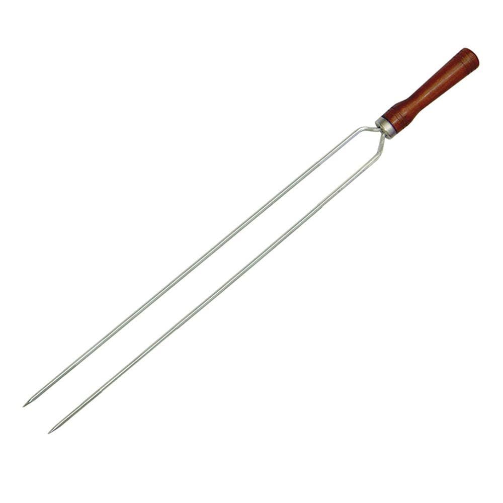 Espeto para Churrasco em Alumínio Duplo 80cm 3254 - Mor