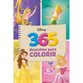Livro 365 Desenhos Disney Meninas - Culturama