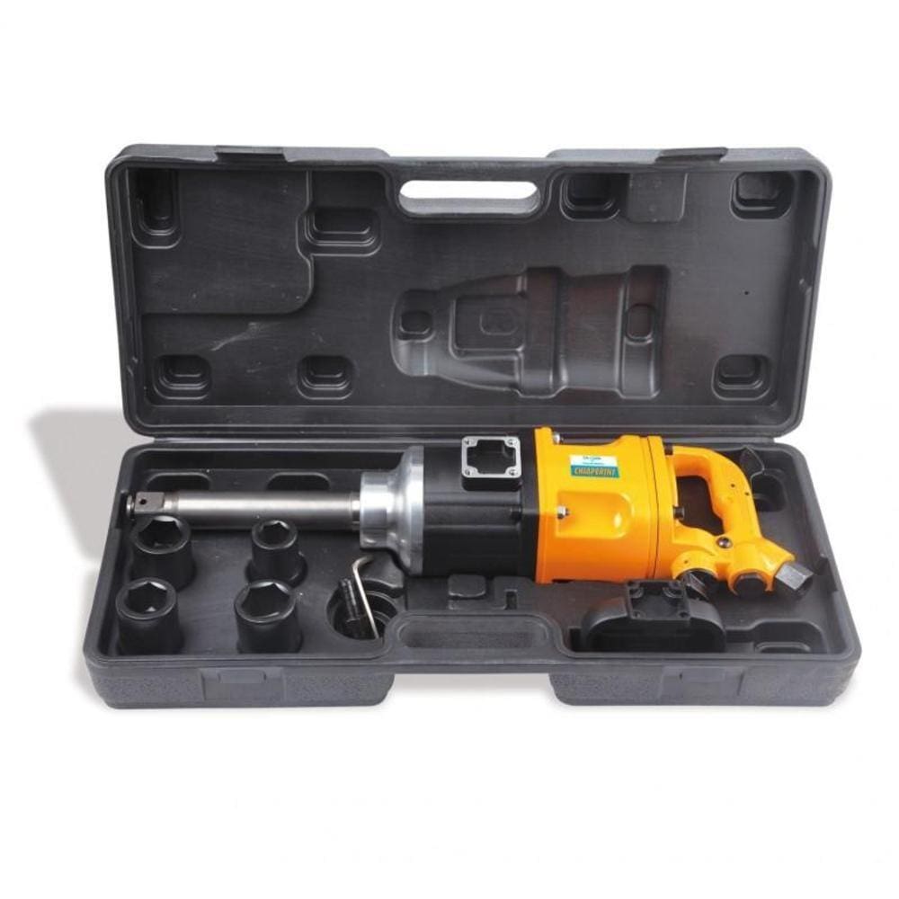 Chave De Impacto Pneumática 1" Com Maleta e 4 Soquetes De 29 a 36 Mm - Chi-3200 - Chiaperini