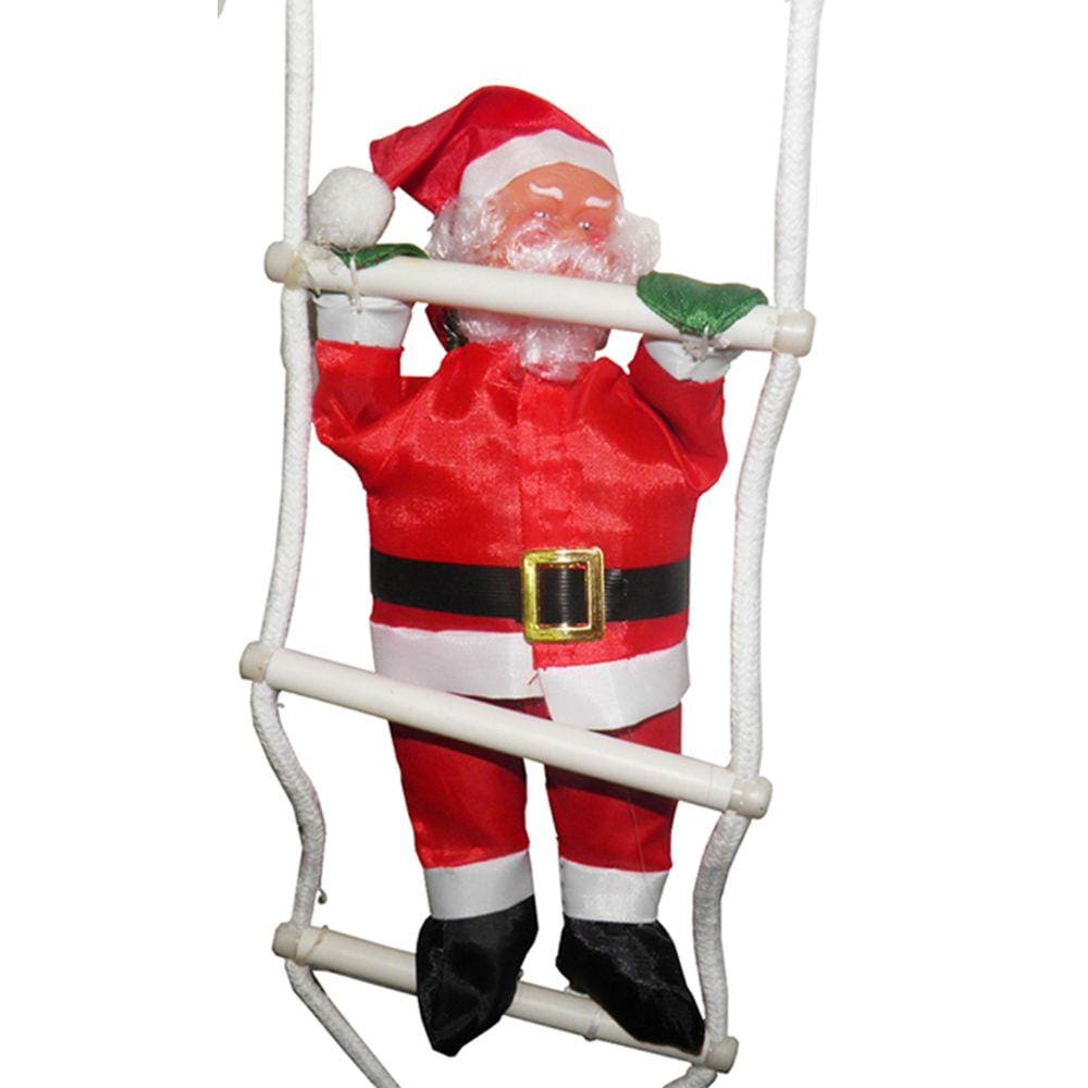 Papai Noel Escada Natal Escalador Enfeite Natalino Decoracao