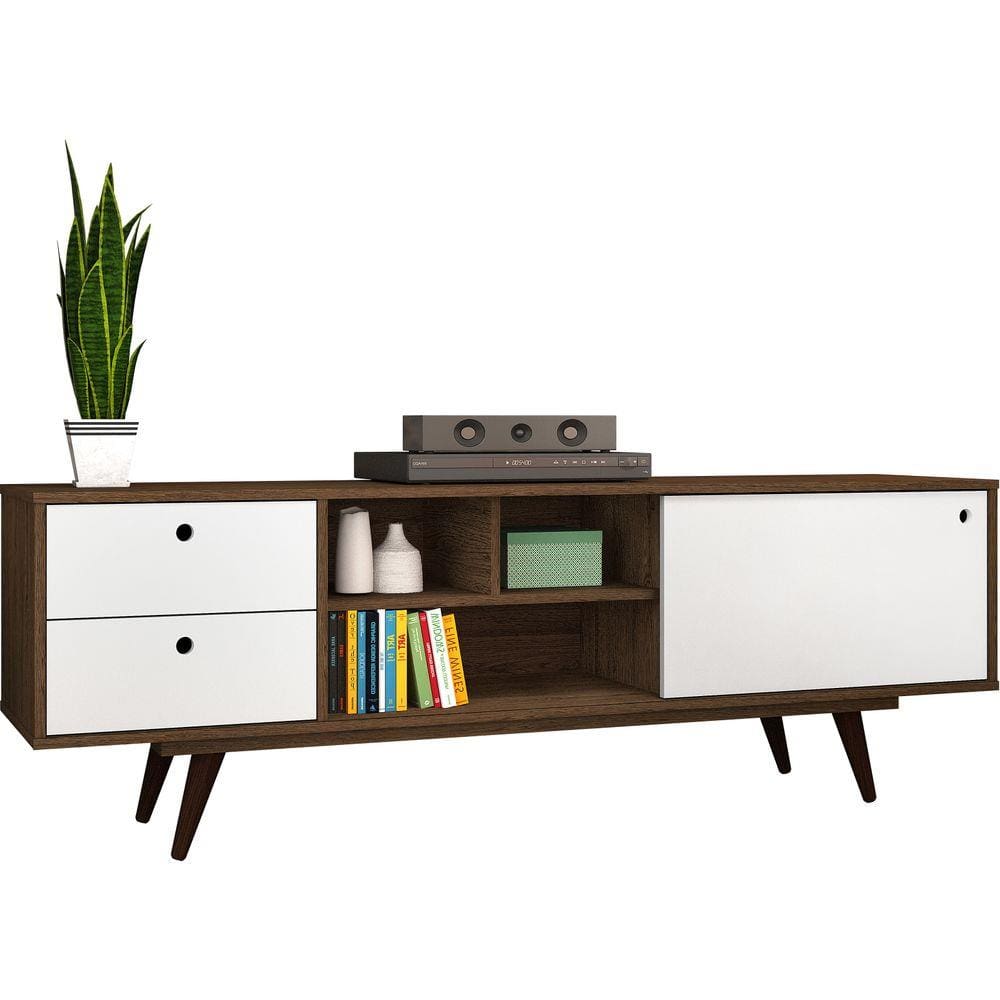 Rack Retrô 85 Rustik Carv Rlv. Acetinado - 10829 - Olivar