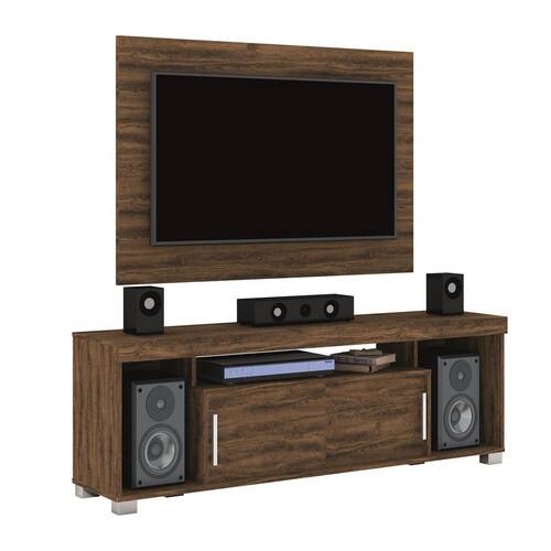 imagem-Rack com 2 Portas Para TV de 65" com Painel Madetec Pierre para TVs de até 50” - Savana