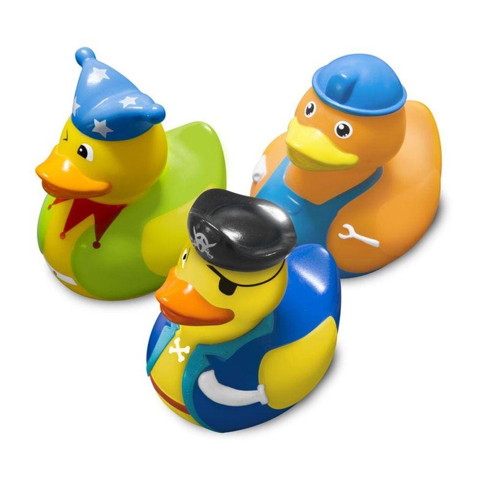 Brinquedos para o banho - Série Patos Fantasia "Boy" - Comtac Kids - 4088