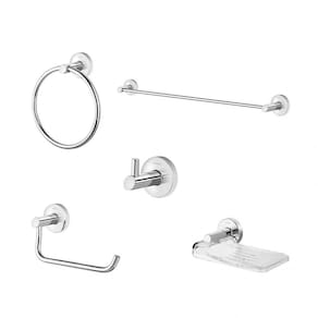 Kit Acessórios para Banheiro 5 Peças Hope Docol Cromado