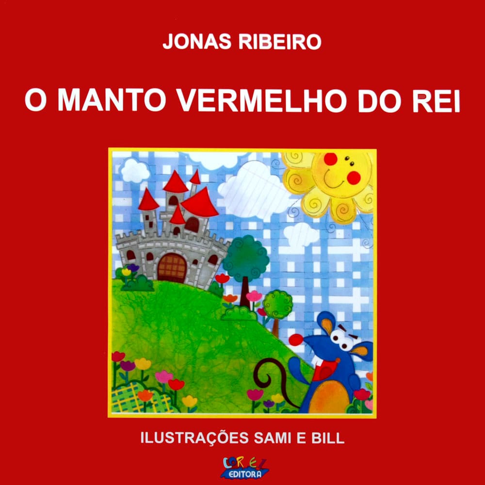 Livro - O Manto Vermelho do Rei -  Jonas Ribeiro