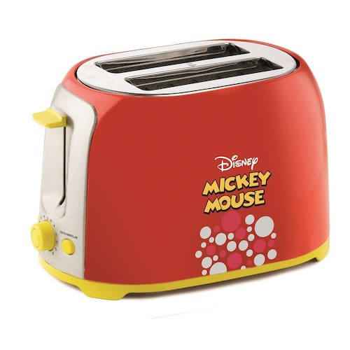 imagem-Torradeira Mallory Vermelho e Preto Disney - Mickey Mouse