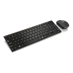 Teclado e Mouse sem Fio 2.4 Ghz Multimídia Preto Usb Slim - Tc202 - Multilaser