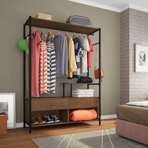imagem-Closet Barcelona  - Marrom