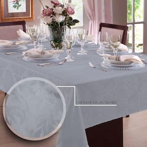 Toalha de mesa Jacquard Retangular 6 Lugares