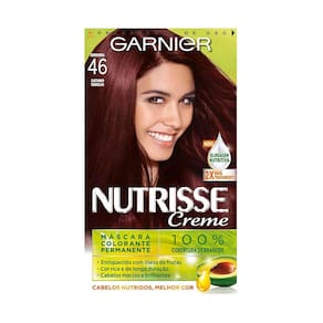 L`Oréal Garnier Nutrisse Tintura - 46 Borgonha Castanho Vermelho