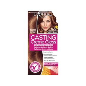 L`Oréal Casting Tintura Creme Gloss - 670 Chocolate com Pimenta