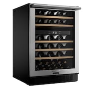 Adega Brastemp BZB51AE Gourmand Dual Zone 51 Garrafas Inox - 152L