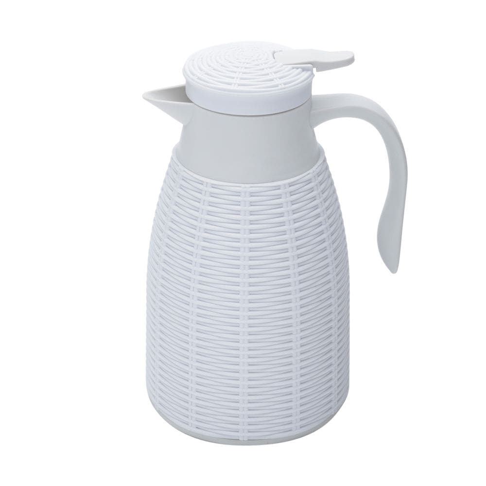 Garrafa Térmica com Ratan Branca Tress 1 litro - Lyor
