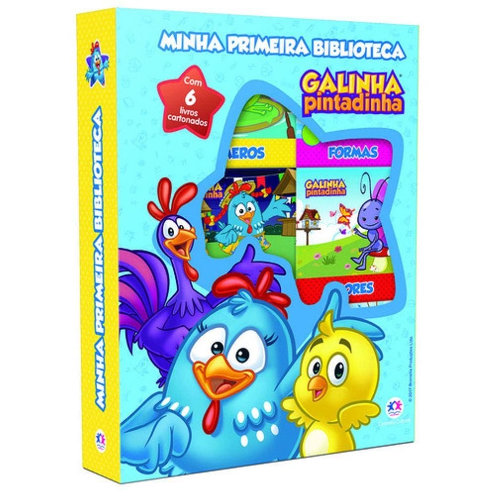 Livro - Galinha Pintadinha - Minha Primeira Biblioteca (Box)