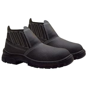 Botina de Segurança Preto com Elástico e Sem Bico N° 44-Imbiseg-31101-44