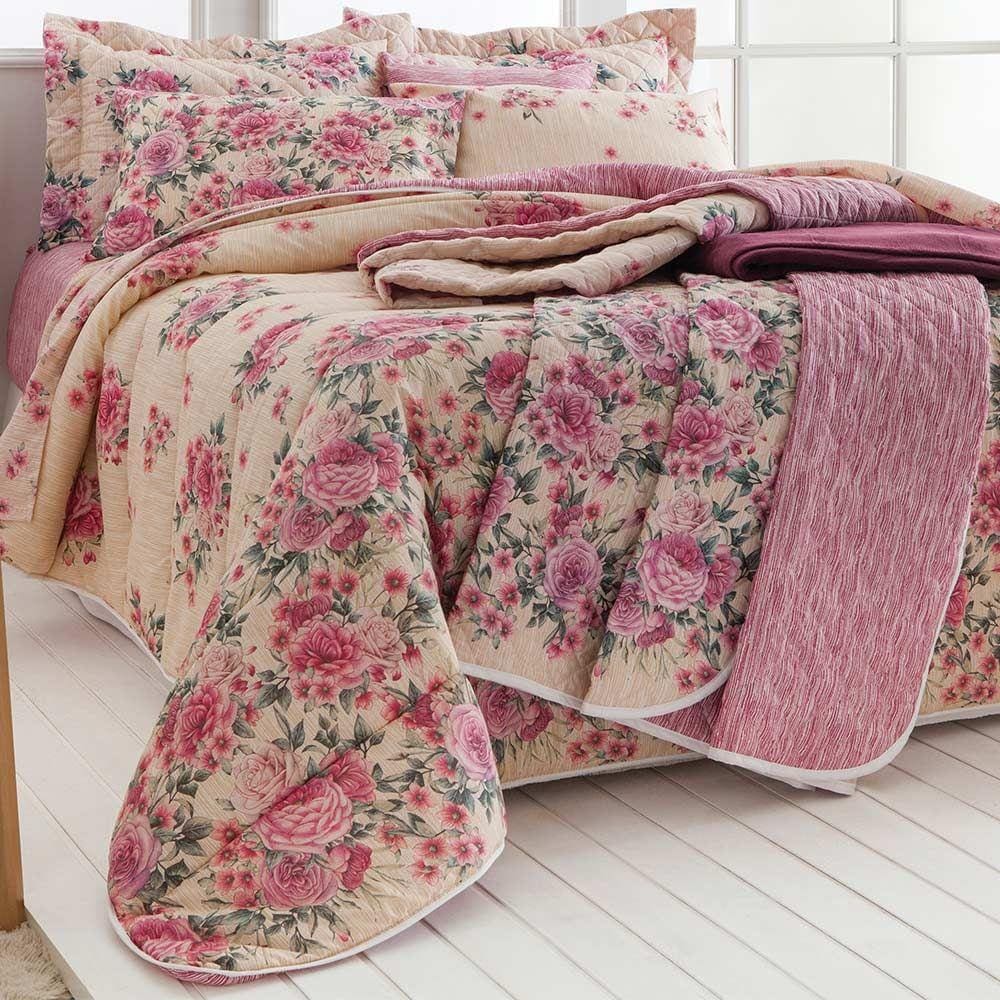 Jogo de Cama Casal Helena 140 Fios Sultan Realce