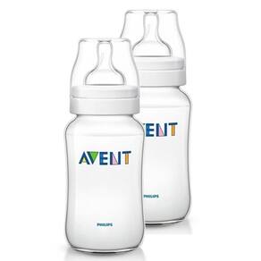 Mamadeira Philips Avent Bico Antivaz 2Un Classic 3m+