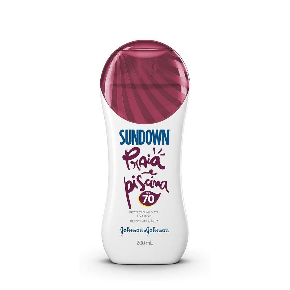 Protetor Solar Sundown Praia e Piscina Fps 70