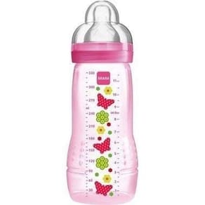 Mamadeira Mam 330ml Bico 3 Fashion Bottle - 4meses+ Rosa