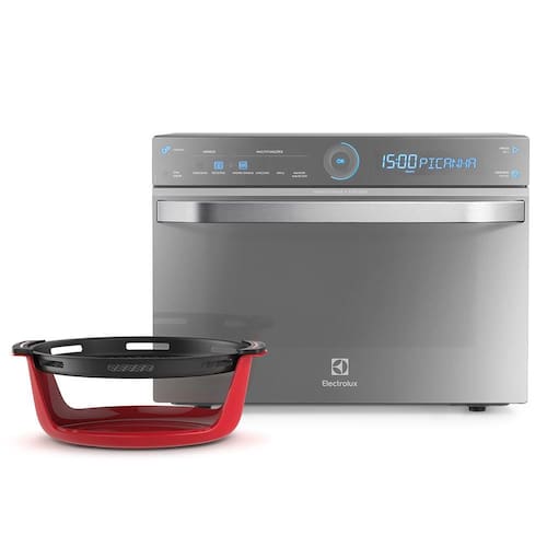 Forno Micro-Ondas 32L com Função Aircook e Painel Bluetouch Dial Seletor Silver (MGA42) - 220V Menor preço em Forno Micro-Ondas 32L com Função Aircook e Painel Bluetouch Dial Seletor Silver (MGA42) - 220V