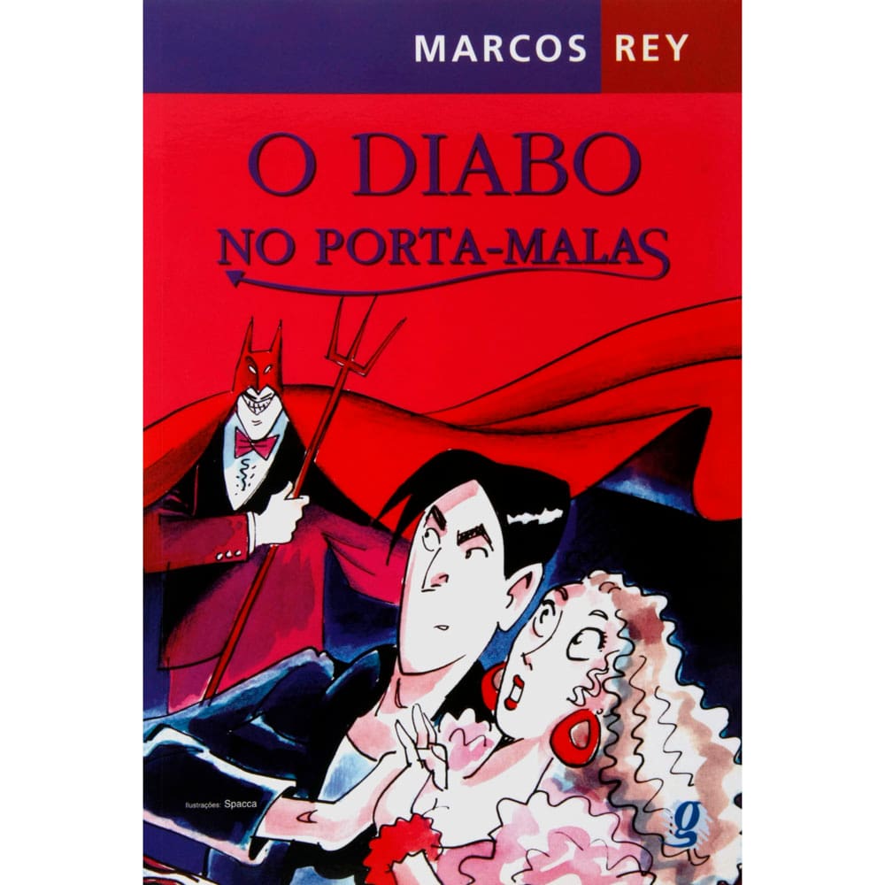 Livro - Diabo no Porta-Malas - Marcos Rey