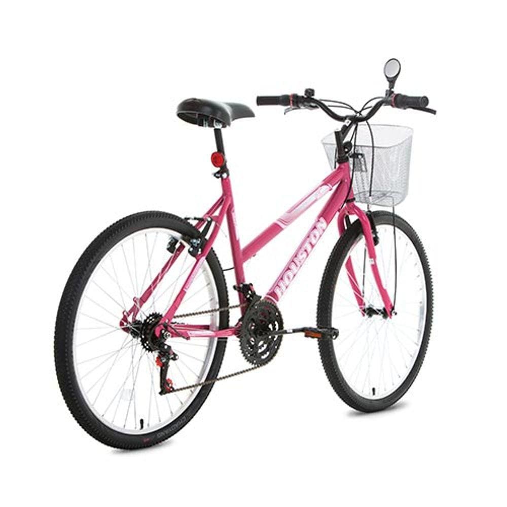 Bicicleta Aro 26 Foxer Hammer Rosa Houston