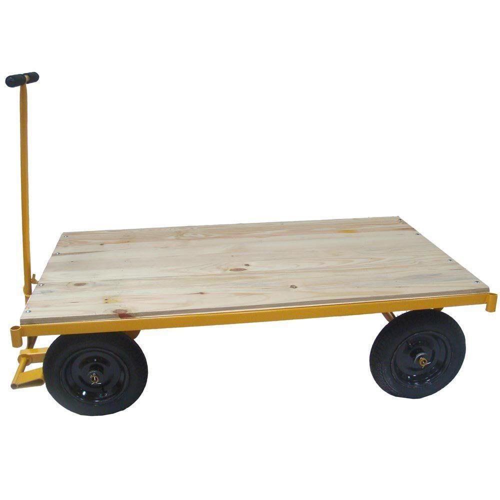Carro Plataforma Com Plataforma De Madeira 600Kg-Lynus-1083.1