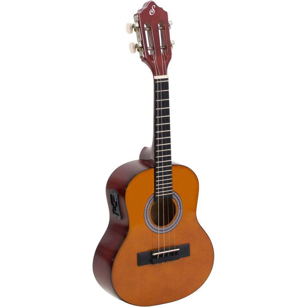 Cavaquinho Eletroacústico Cs-14 Ep Natural Giannini