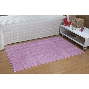 Tapete Passadeira Quarto 50 x 100 Classic Rosa